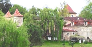 Vue de la Source Bleue